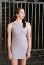 Load image into Gallery viewer, grey mini dress