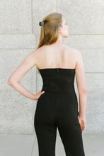 Load image into Gallery viewer, women&#39;s black jumpsuit