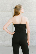 Load image into Gallery viewer, women's black jumpsuit